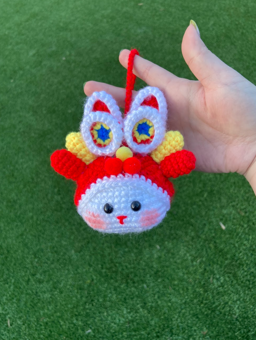 Lunar New Year Crochet Ornament